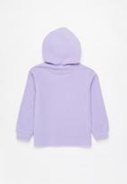 POP CANDY - 2 pack polar fleece hoodie set - beige & lilac