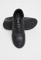 CALVIN KLEIN - Ck runner laceup sneaker eva leather mens - black