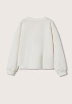 MANGO - Sweatshirt girasol - white