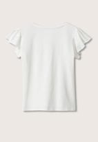 MANGO - T-shirt soft  - white