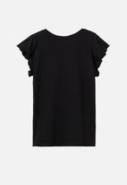 MANGO - T-shirt soft  - black