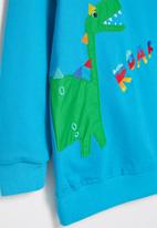POP CANDY - Boys graphic sweatshirt - blue & green