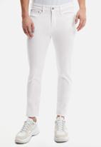 CALVIN KLEIN - Skinny jeans - white
