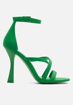 Call It Spring - Kelli heel - bright green