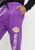 NBA - Icon lakers track joggers - purple