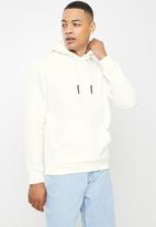 Only & Sons - Onsceres hoodie sweat - white