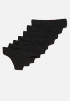Koton - 7 pack panties - black