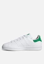 adidas Originals - Stan smith j - ftwr white/ftwr white/green