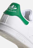 adidas Originals - Stan smith j - ftwr white/ftwr white/green
