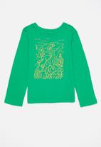 POP CANDY - Graphic tee - green