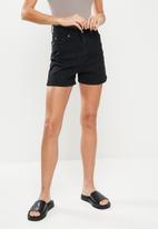 Trendyol - Mom shorts & bermuda - black