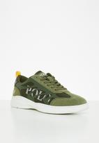POLO - Caged athleisure runner - olive