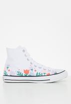 Converse - Chuck taylor all star crafted florals hi - white