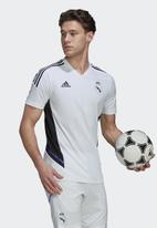 adidas Performance - Real Madrid Condivo 22 training jersey - white