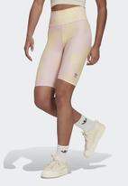 adidas Originals - Short legging - bliss lilac/almost yellow