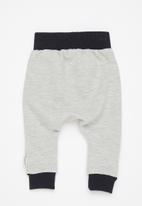 Sticky Fudge - Babies sweatpants - grey & black