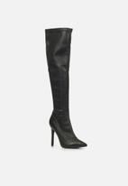 Miss Black - Boss 7 knee length boot - black