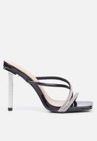 Miss Black - Samba 3 heel - black