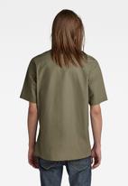 G-Star RAW - Hawaii commando shirt short sleeve - shamrock