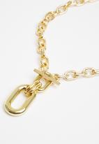 Superbalist - Link pendant necklace - gold