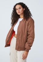 Cotton On - The bomber jacket - rich taupe