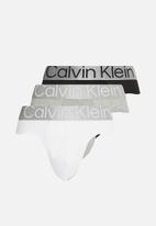 CALVIN KLEIN - Hip brief 3 pack - multi 