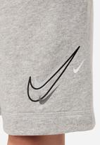 Nike - B nsw sos short ft - dk grey heather