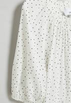 Superbalist - Polka dot dress - white