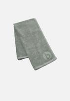 Cotton On - Plush cotton sweat towel - teal