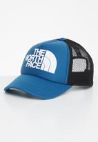 The North Face - Logo trucker - blue