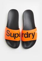 Superdry. - Pool slider - orange