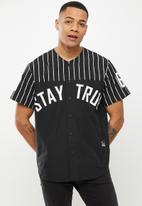 Lonsdale - Stay true short sleeve shirt - black