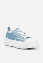 Butterfly Feet - Tote 1 flatform sneaker - blue