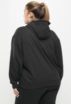adidas Originals - Plus hooded sweat - black