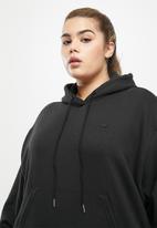 adidas Originals - Plus hooded sweat - black