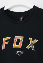 Fox - Bnkr short sleeve tee - black