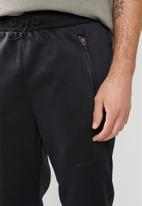 Cutty - Marvin regular fit track pants - black