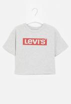 Levi’s® - Levi girls short sleeve graphic tee - grey heather 