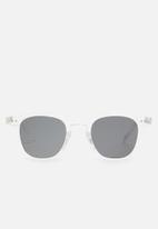 Superbalist - Plastic frame sunglasses - clear & black