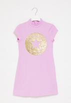 Converse - Cnvg shine ctp T-shirt dress - converse beyond pink