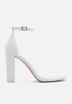 Call It Spring - Katarina block heel - white