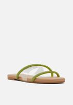 Call It Spring - Orea sandal - bright green
