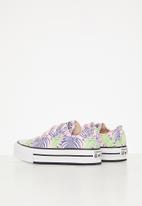 Converse - Chuck taylor all star eva lift plant love ox - pink foam/washed indigo/lime rave