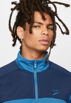 Nike - NSW Essentials Poly-Knit Tracksuit set - dark marina blue