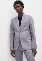 Superbalist - Cotton sateen suit jacket - grey