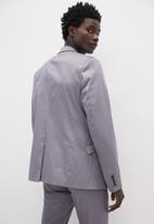 Superbalist - Cotton sateen suit jacket - grey