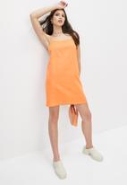 Blake - A-line mini dress - orange