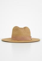 Superbalist - Stace straw fedora - natural