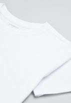 Superbalist - Girls 2 pack plain T-shirt - black & white