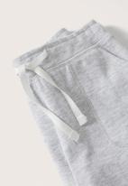 MANGO - Shorts lea - light grey
